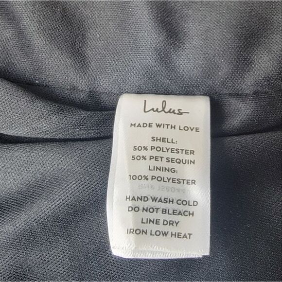 Lulus Magical Night Rainbow Sequin Strapless Cutout Bodycon Mini Dress Large - Picture 15 of 16